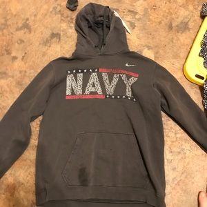 Nike navy pull over sweatshirt